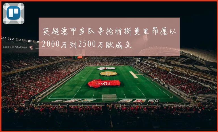 英超意甲多队争抢特斯曼里昂愿以2000万到2500万欧成交